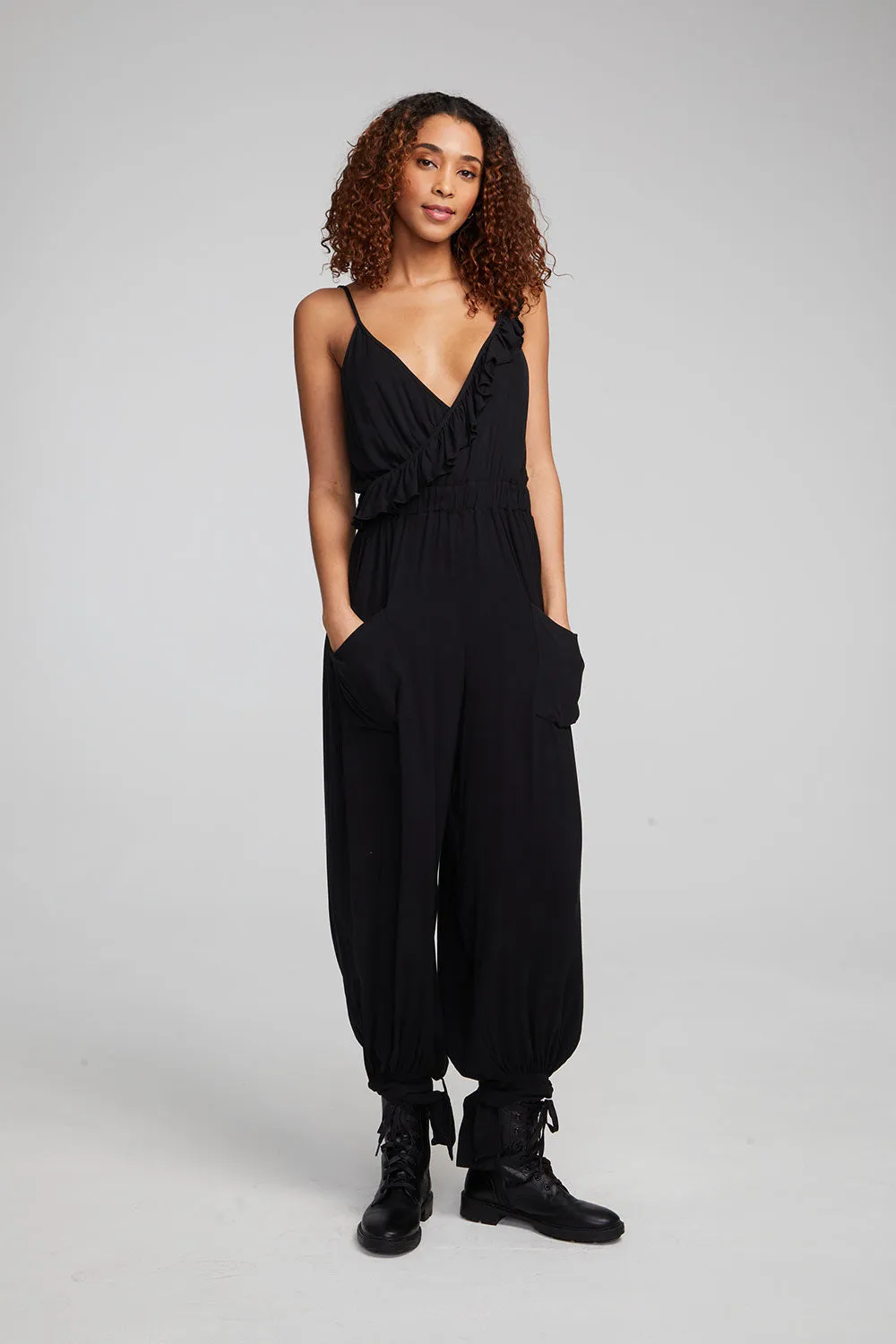 Slash Shadow Black Jumpsuit sold by Chaser product image thumbnail 2