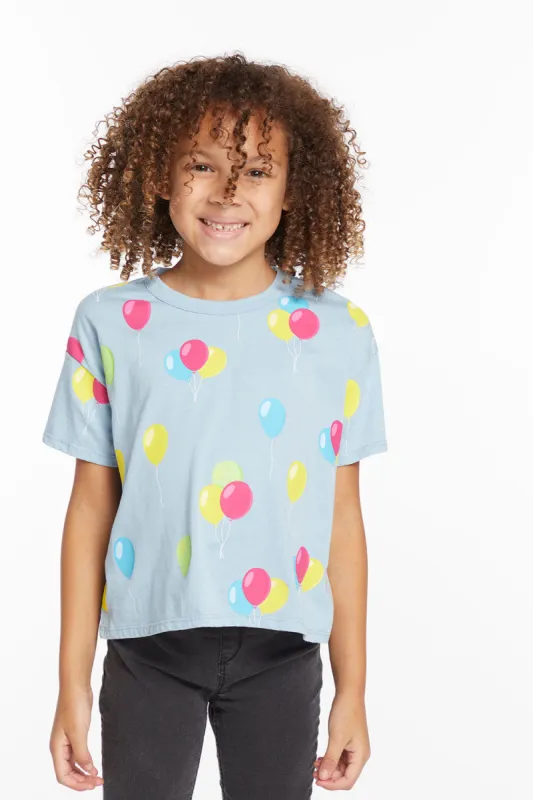 Party Balloons Girls Tee sold by Chaser