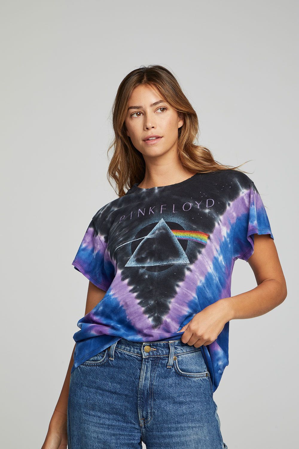 Pink Floyd - Tie Dye Dark Side of the Moon sold by Chaser