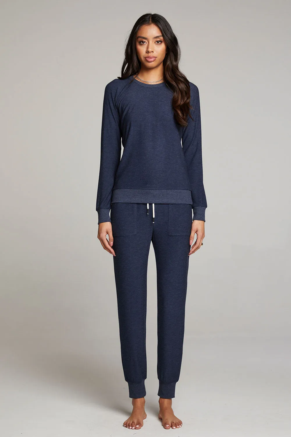 Canopy Long Sleeve Raglan Pullover sold by Chaser product image thumbnail 5