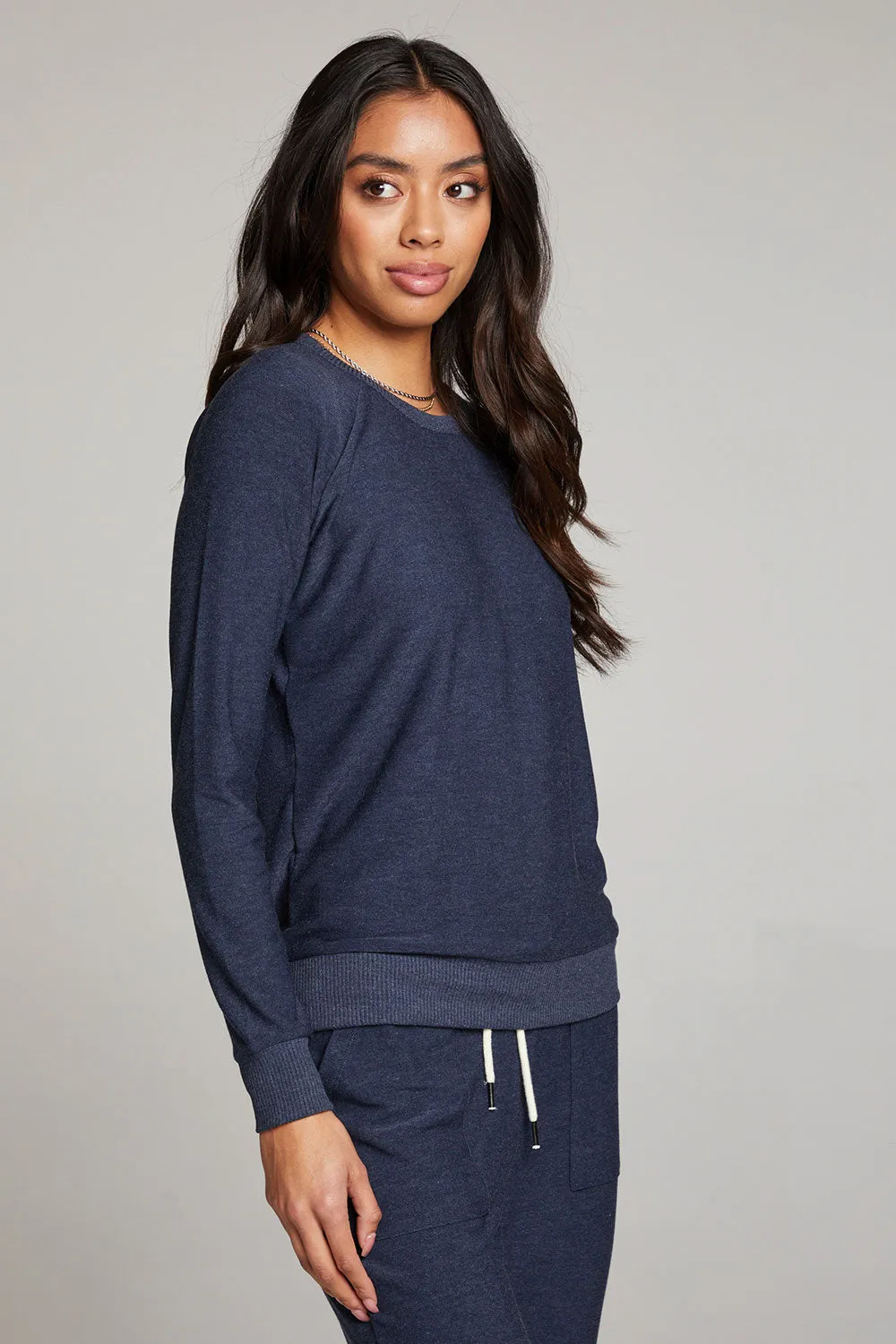 Canopy Long Sleeve Raglan Pullover sold by Chaser product image thumbnail 3