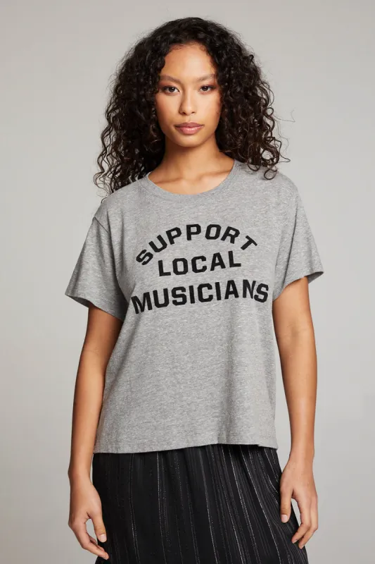 Support Local Musicians Tee sold by Chaser