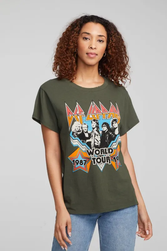 Def Leppard World Tour Tee sold by Chaser
