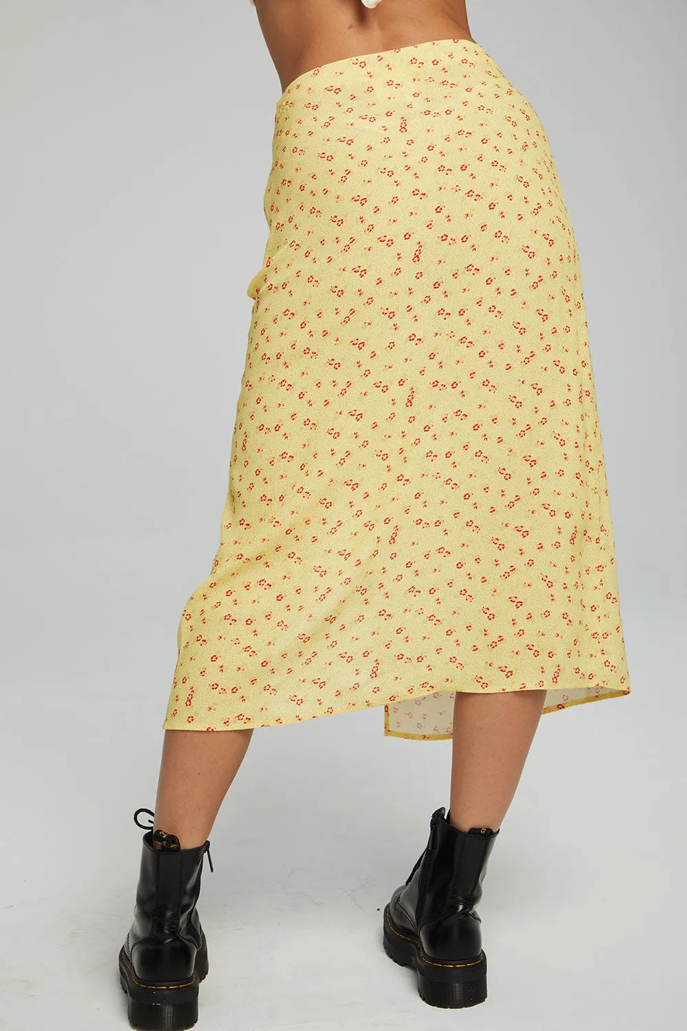 Belle Midi Skirt - Anise Flower sold by Chaser product image thumbnail 3