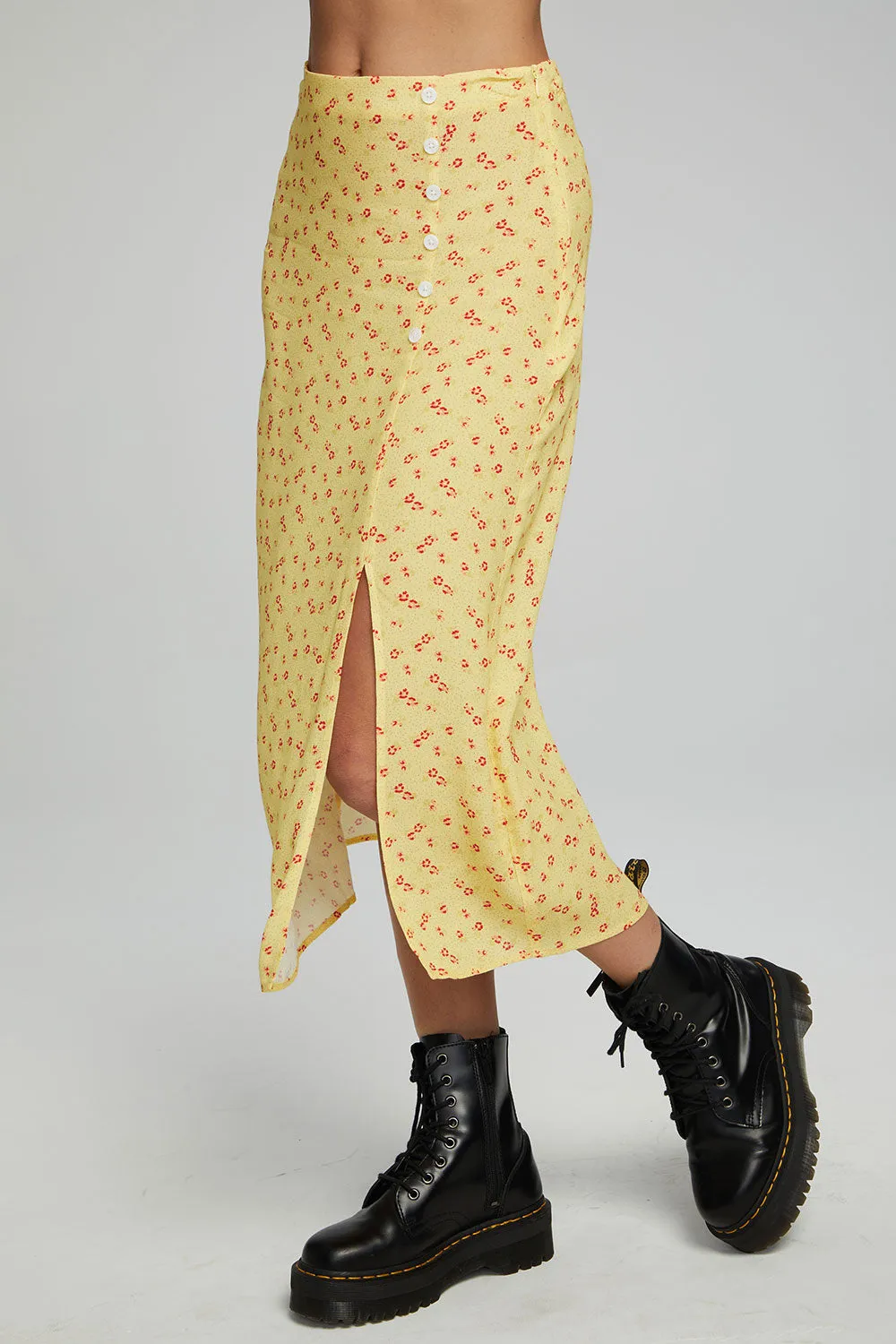 Belle Midi Skirt - Anise Flower sold by Chaser product image thumbnail 2