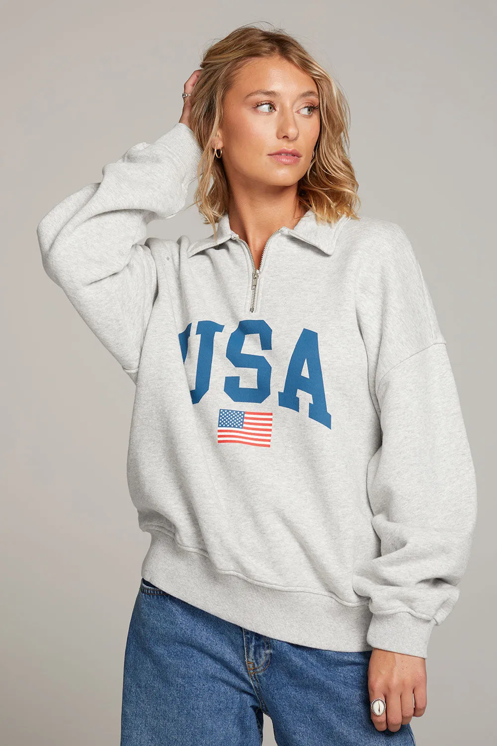 USA Pullover sold by Chaser product image thumbnail 2