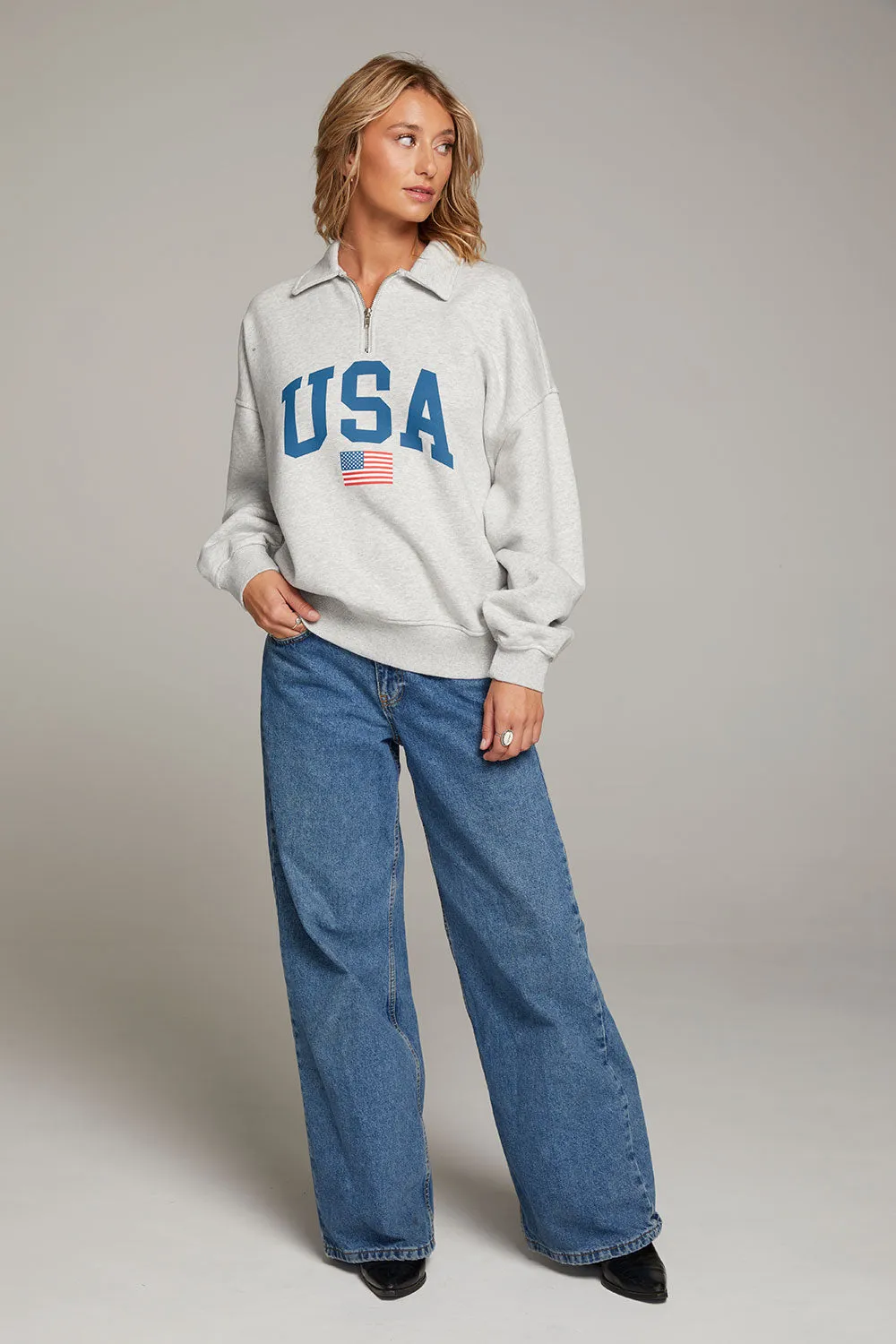 USA Pullover sold by Chaser product image thumbnail 5