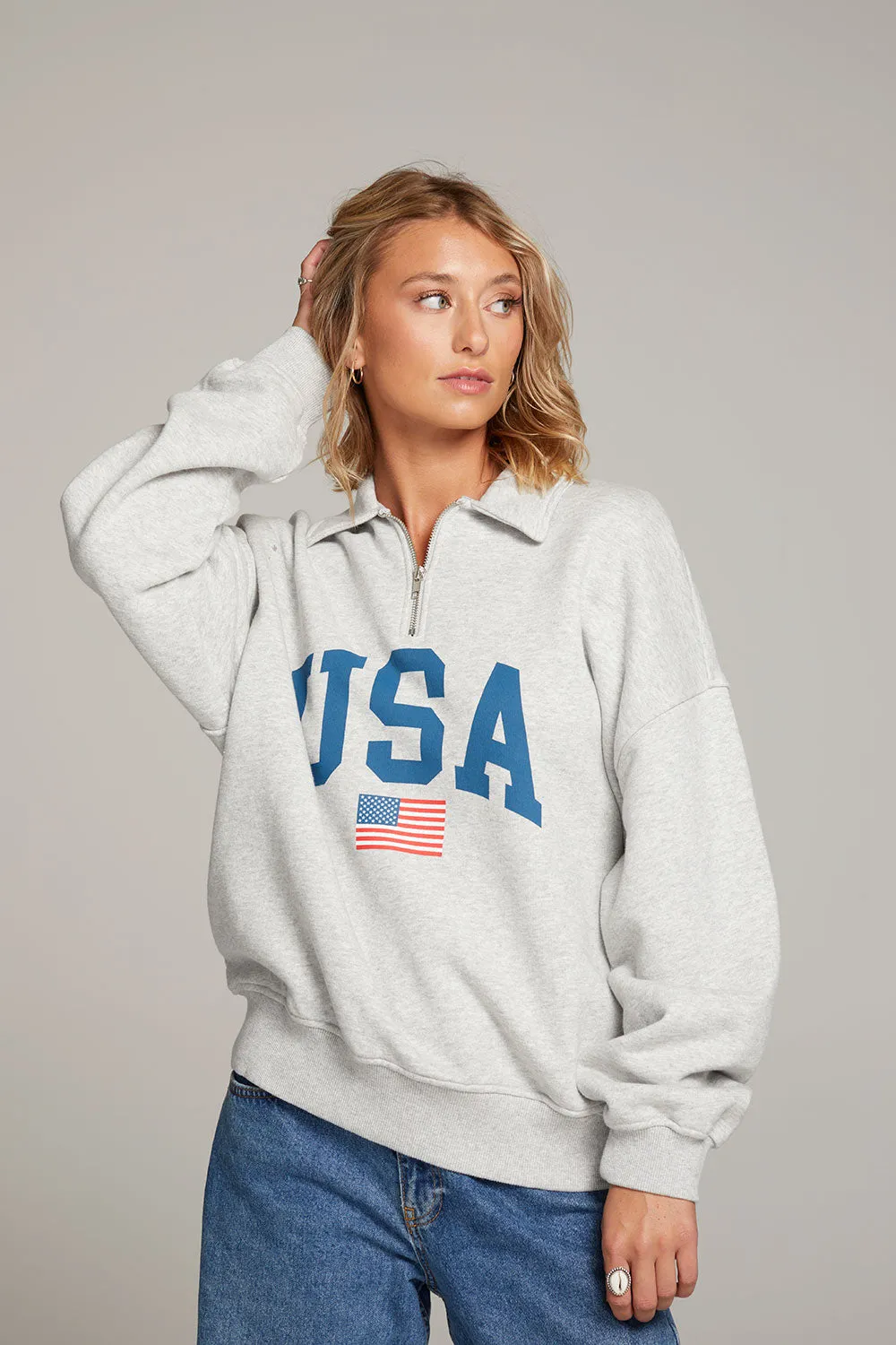 USA Pullover sold by Chaser product image thumbnail 2