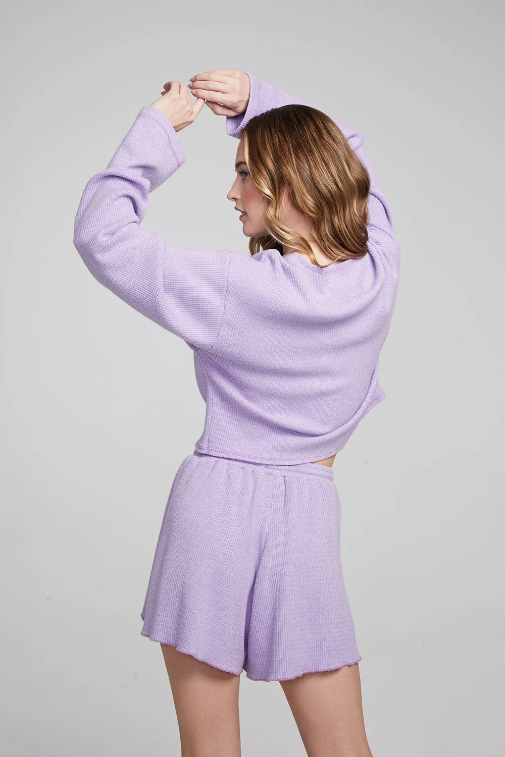 Briaa Digital Lavender Long Sleeve Tee sold by Chaser product image thumbnail 2