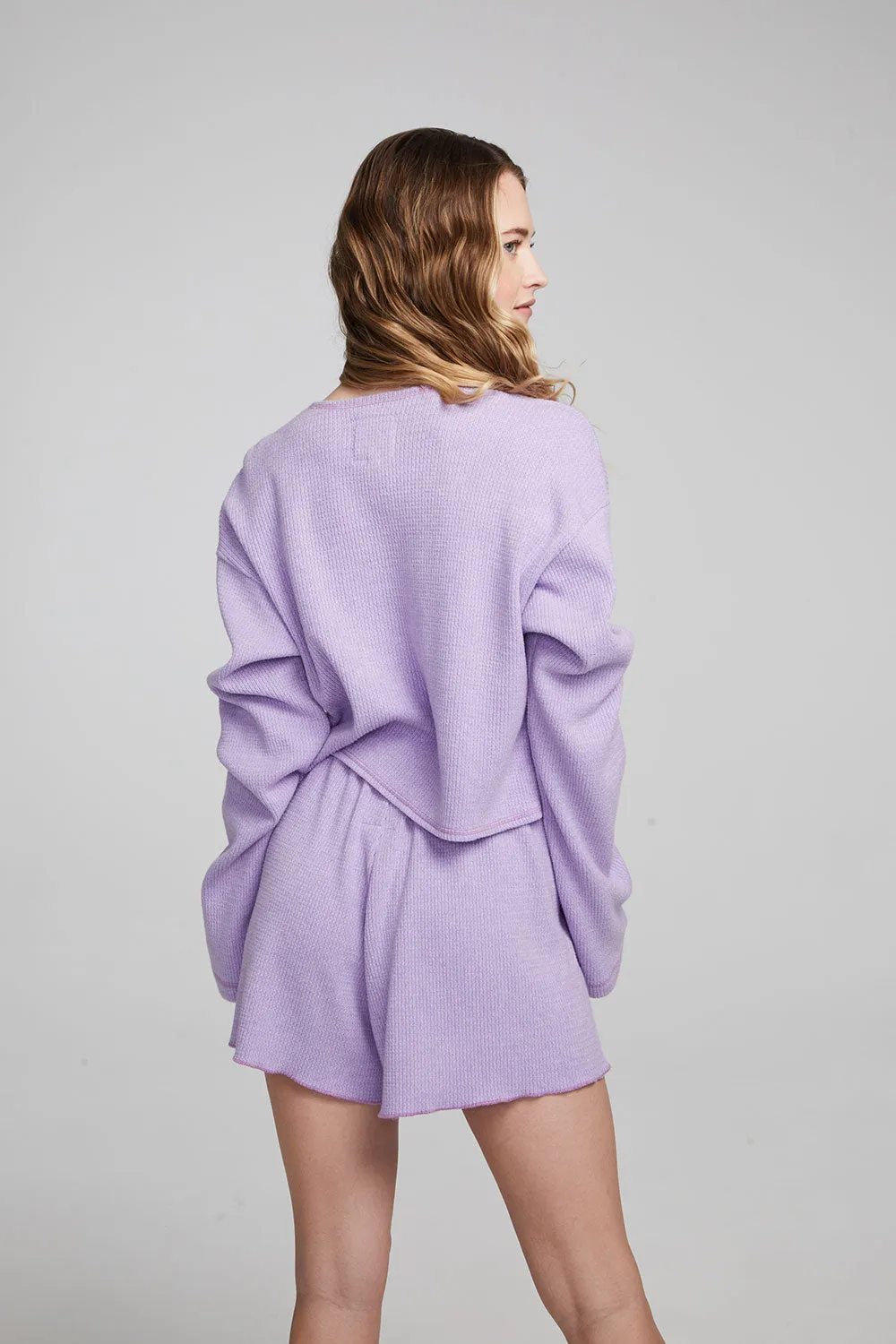 Briaa Digital Lavender Long Sleeve Tee sold by Chaser product image thumbnail 5