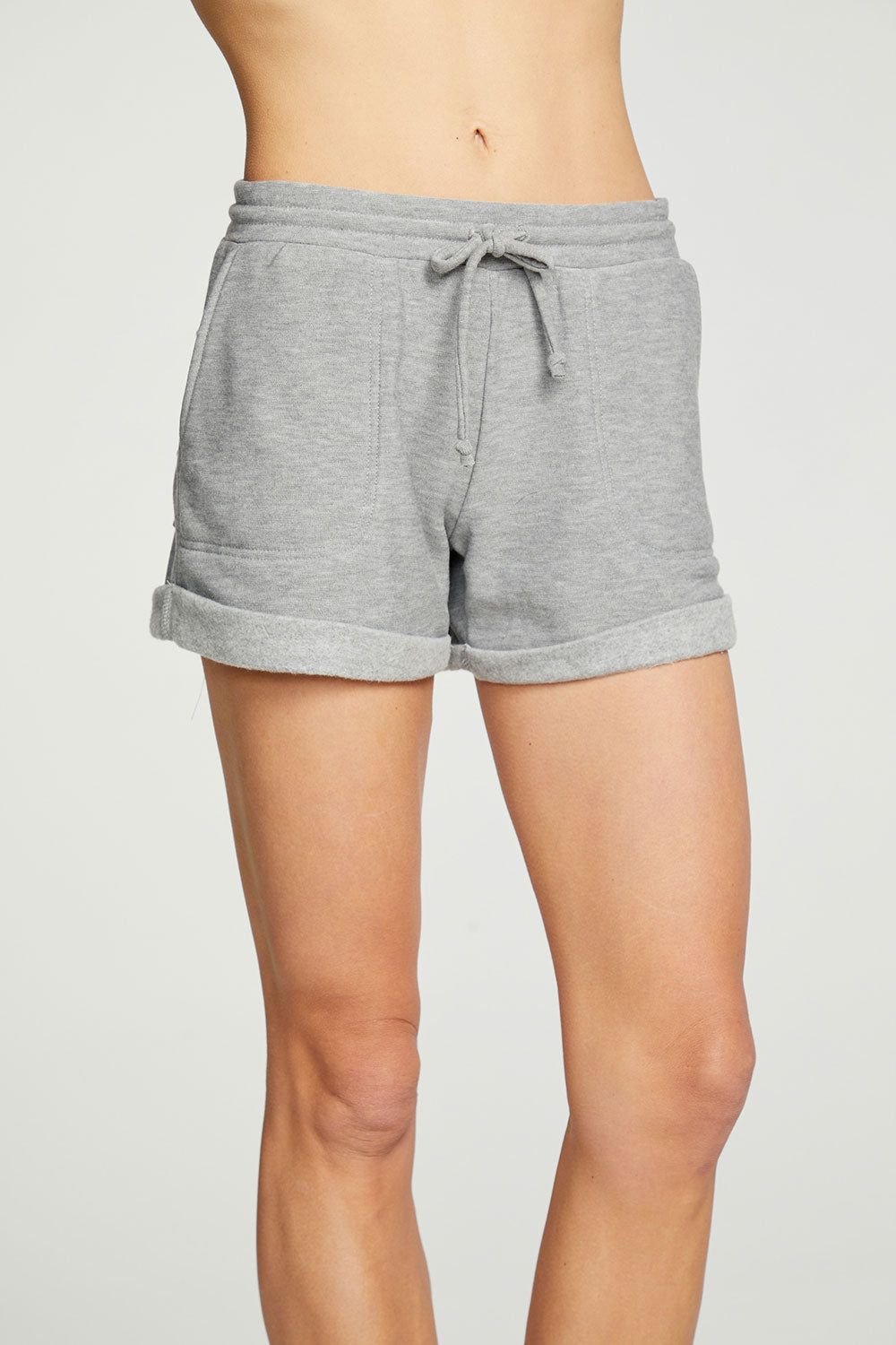 Recycled Cozy Knit Rolled Shorts sold by Chaser product image thumbnail 5