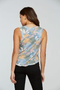 Slub Jersey Flouncy Muscle Tank sold by Chaser