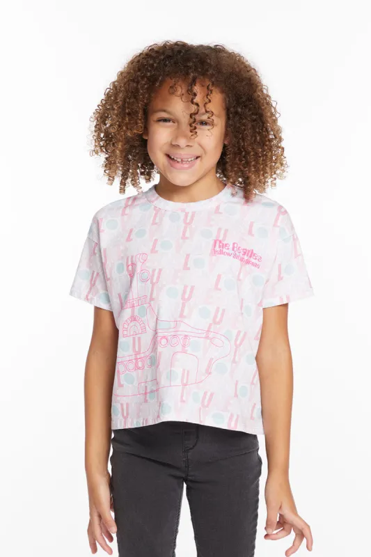 The Beatles All You Need Is Love Girls Tee sold by Chaser