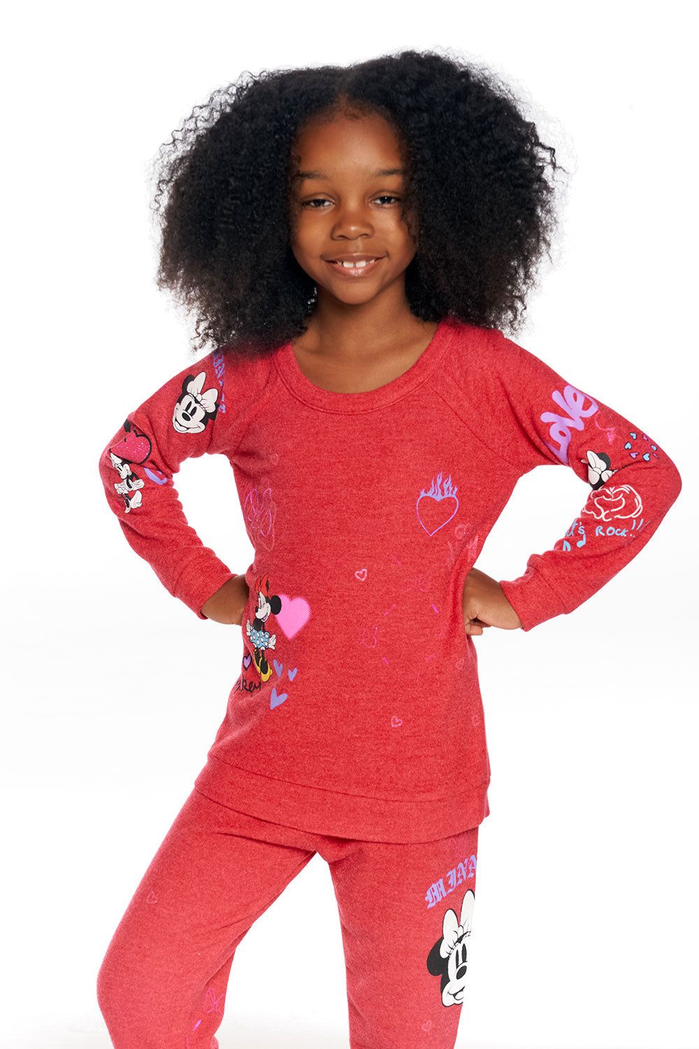 Minnie Mouse - Minnie Mash Up Pullover sold by Chaser