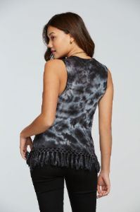 Cloud Jersey Crochet Trim Muscle Tank sold by Chaser