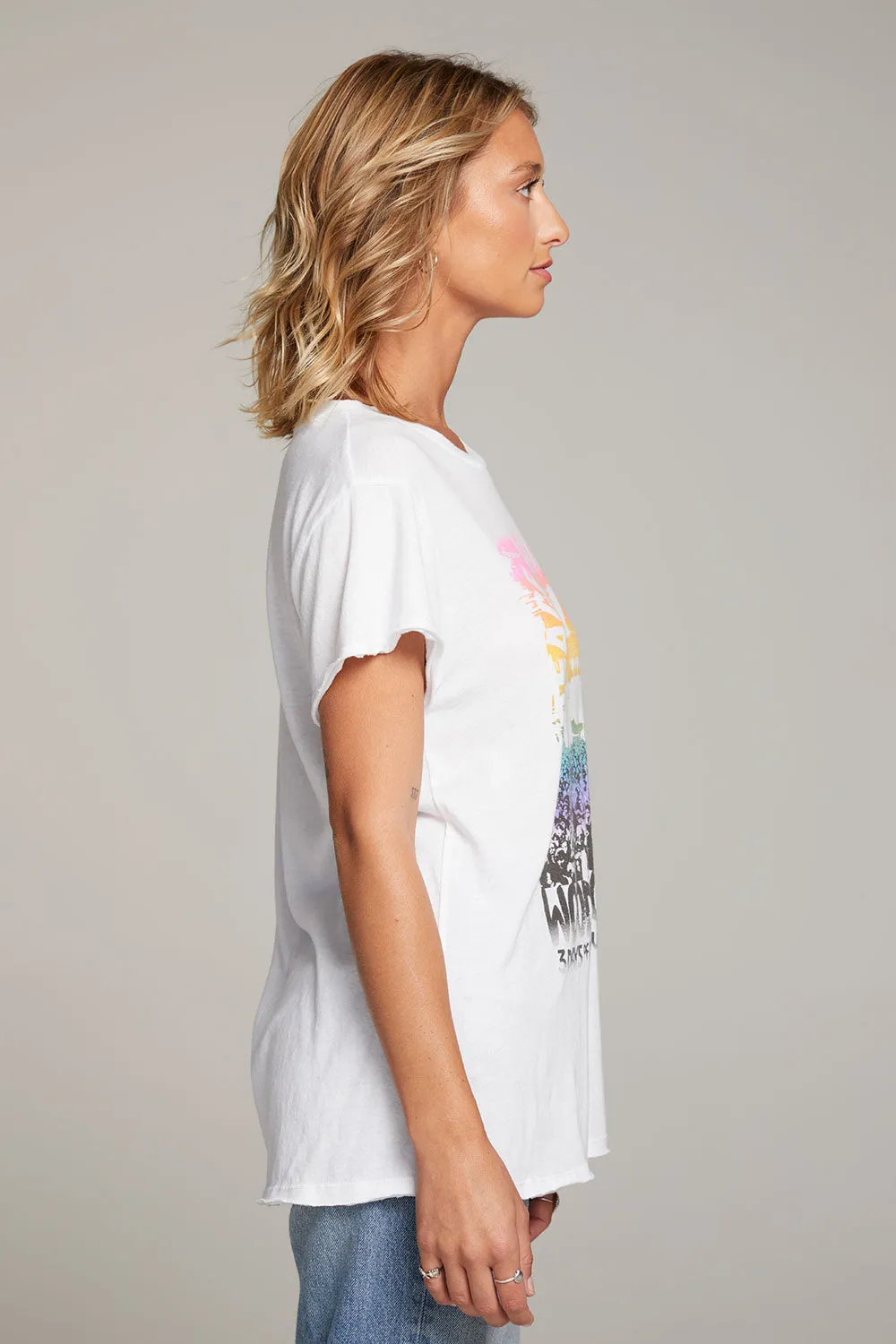 Woodstock Peace Love Music Tee sold by Chaser product image thumbnail 4