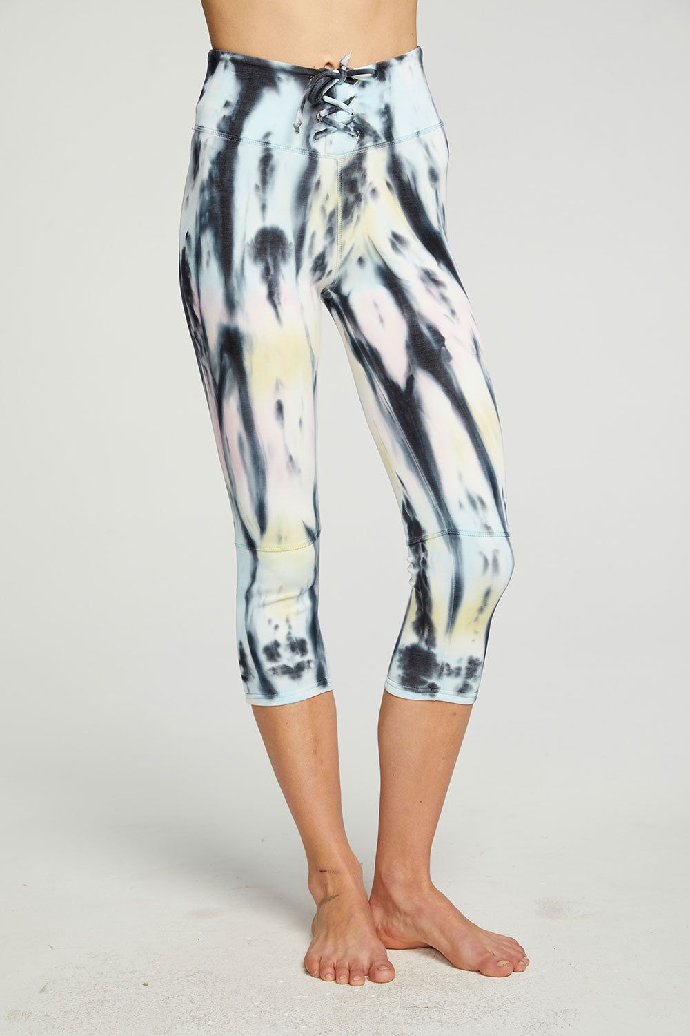 Lounge Knit Lace-up Cropped Legging sold by Chaser