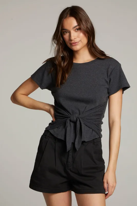 Mia Black Top sold by Chaser