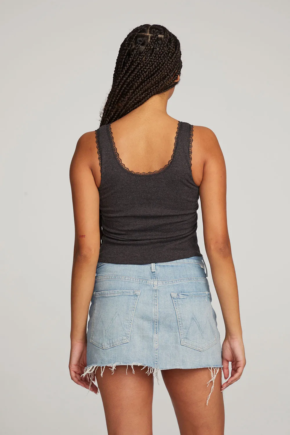 Smokin' Tank Top sold by Chaser product image thumbnail 3