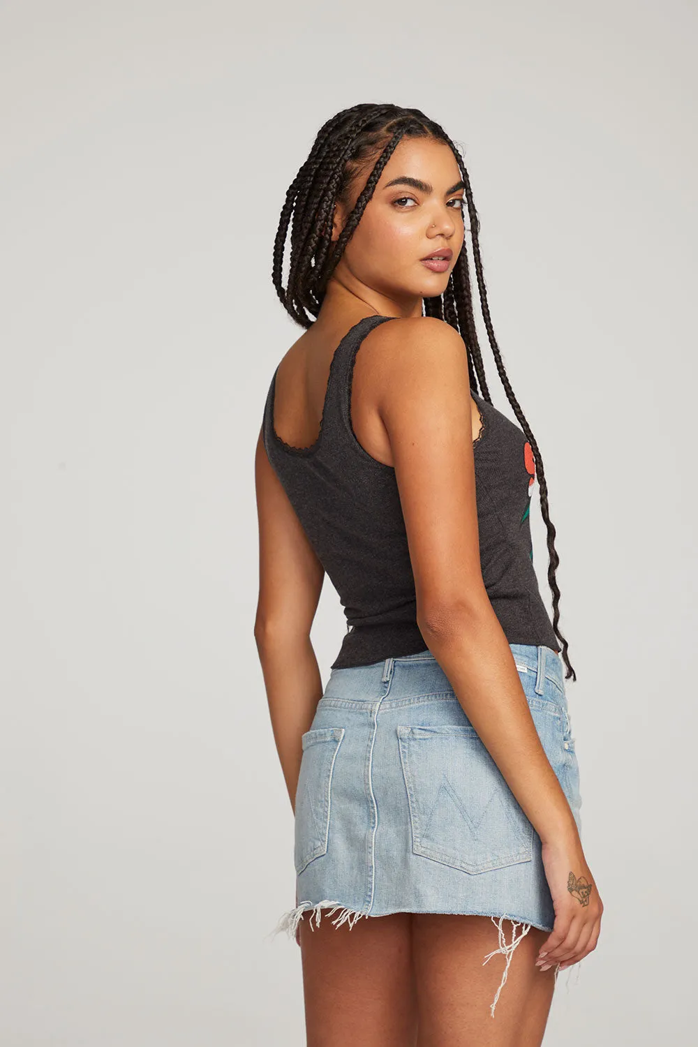 Smokin' Tank Top sold by Chaser product image thumbnail 5