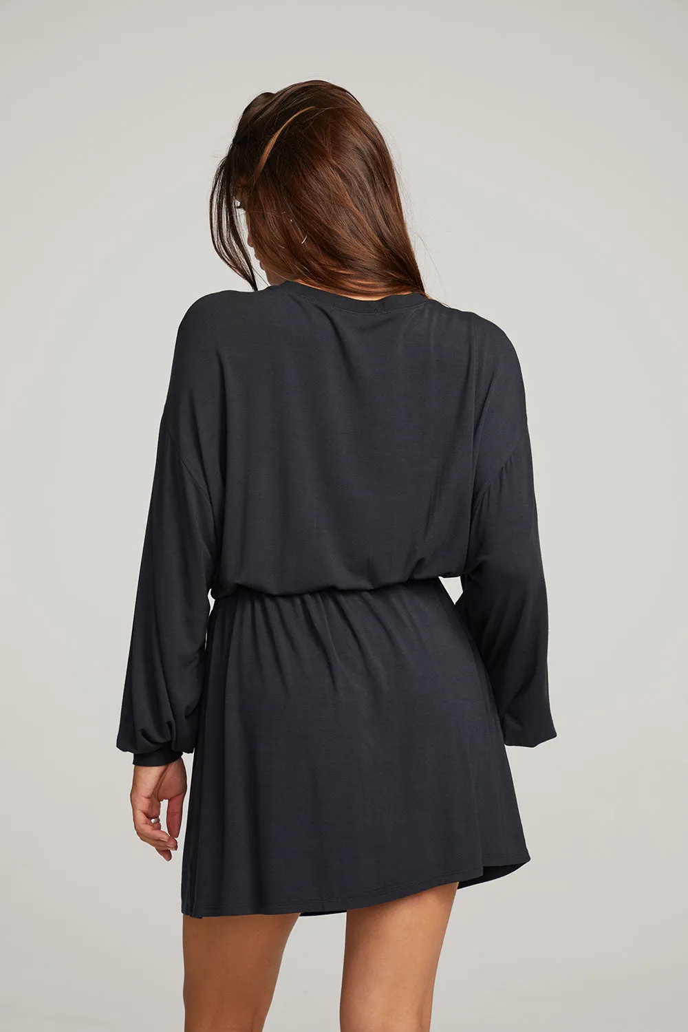 Saddle Licorice Mini Dress sold by Chaser product image thumbnail 3