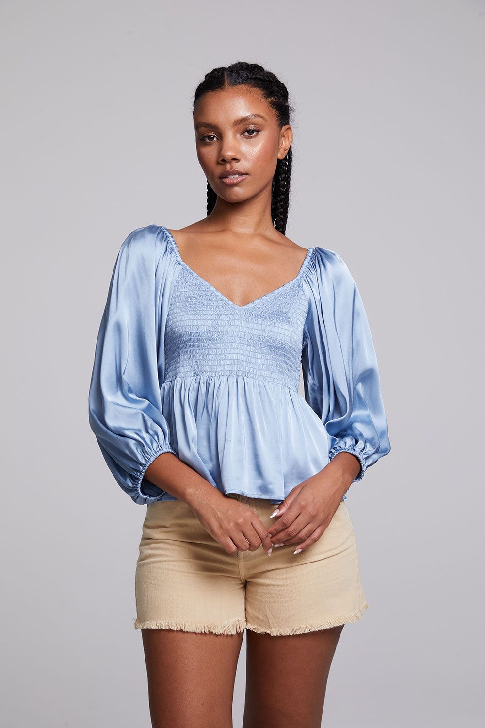 Dolce Blue Grotto Top sold by Chaser product image thumbnail 4