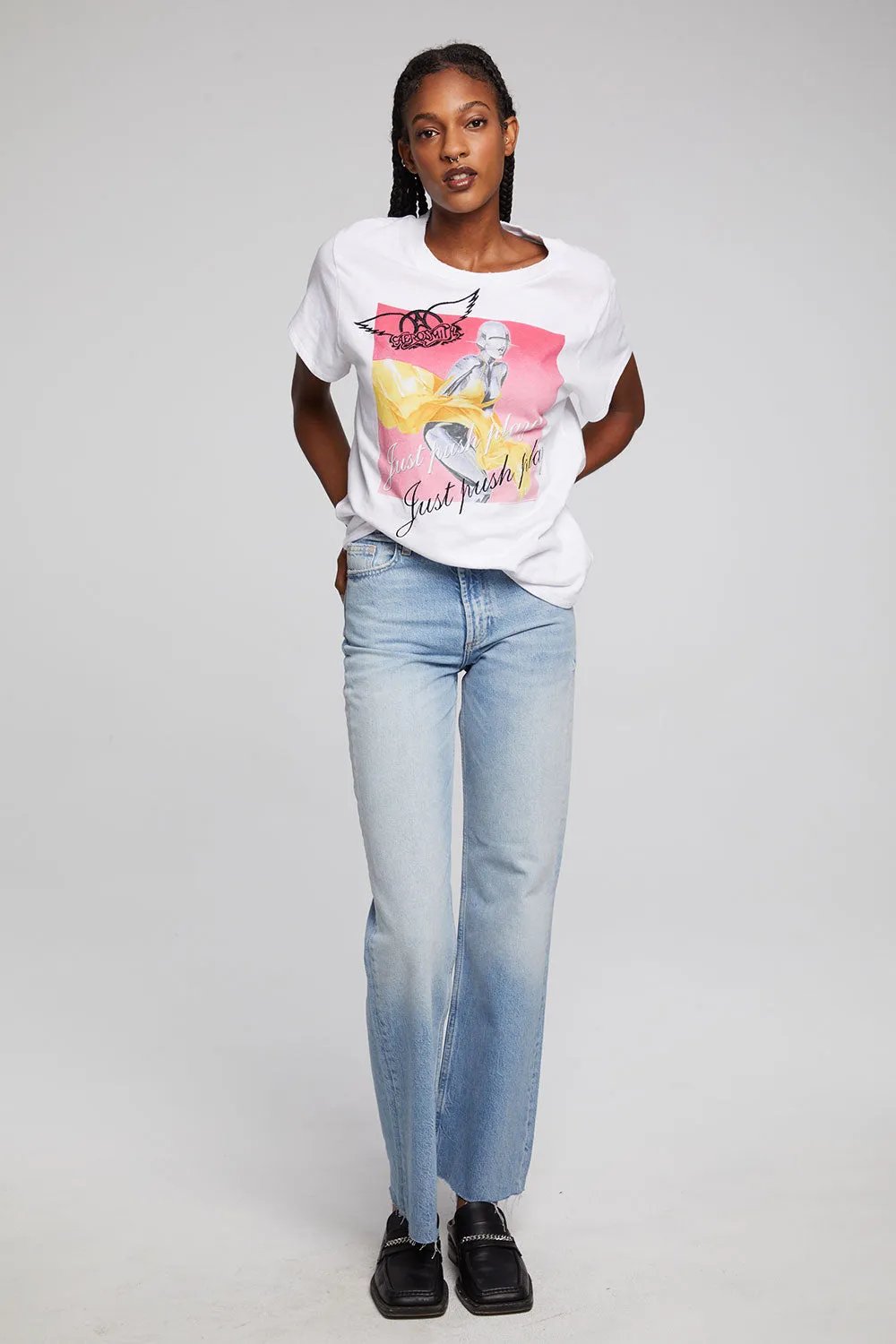 Aerosmith Just Push Play Tee sold by Chaser product image thumbnail 5