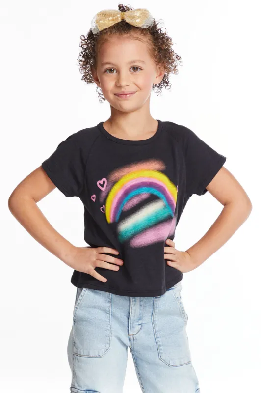 Ride The Rainbow Girls Tee sold by Chaser