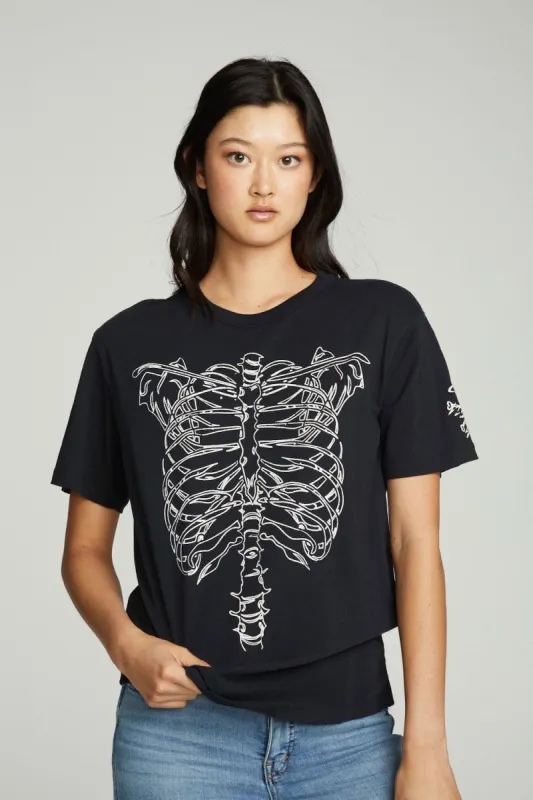 Skeleton Bones Crew Tee sold by Chaser