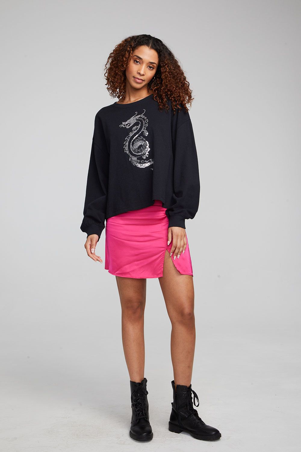 Dragon Long Sleeve Tee sold by Chaser product image thumbnail 4