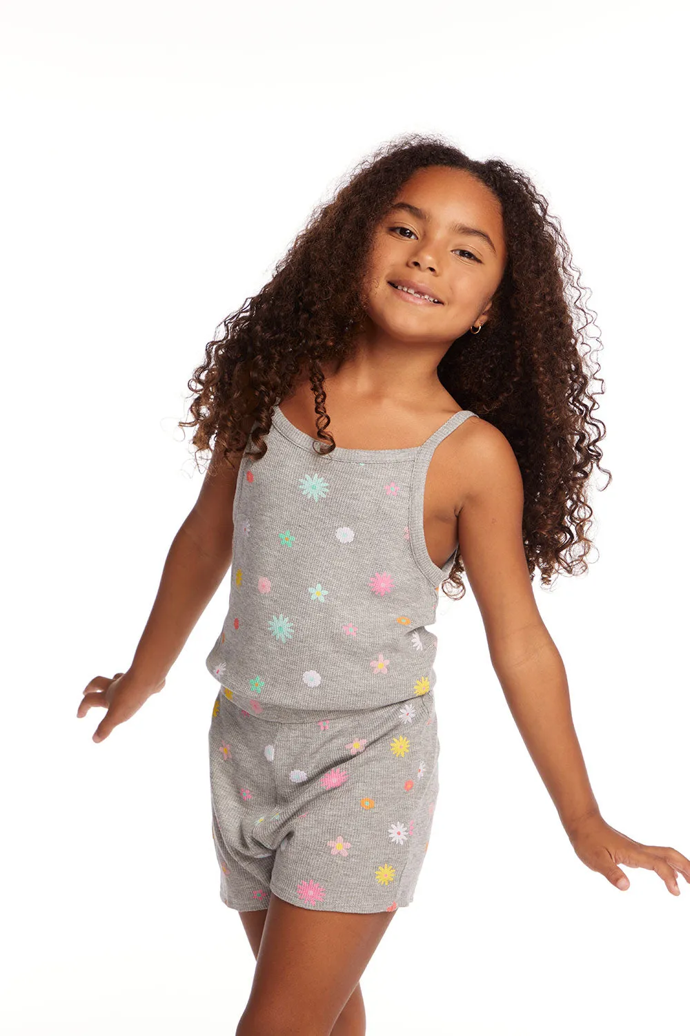 Rosa Embroidered Flower Girls Romper sold by Chaser product image thumbnail 2