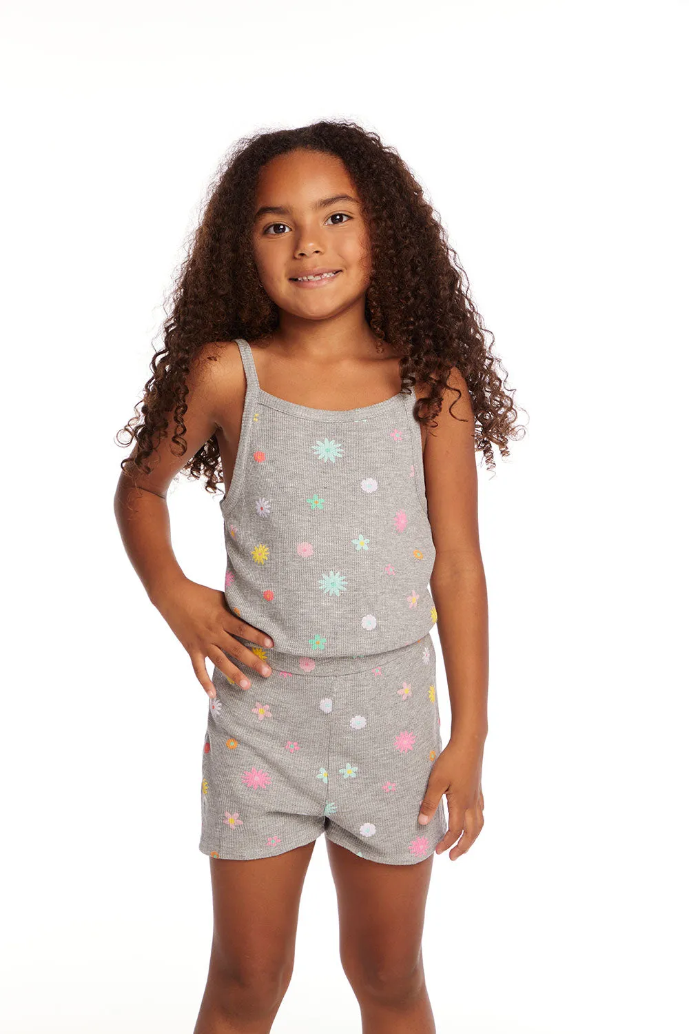 Rosa Embroidered Flower Girls Romper sold by Chaser