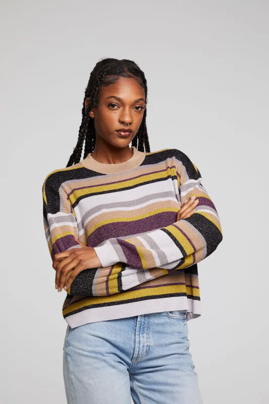 Ramonee Haight Street Stripe Pullover sold by Chaser