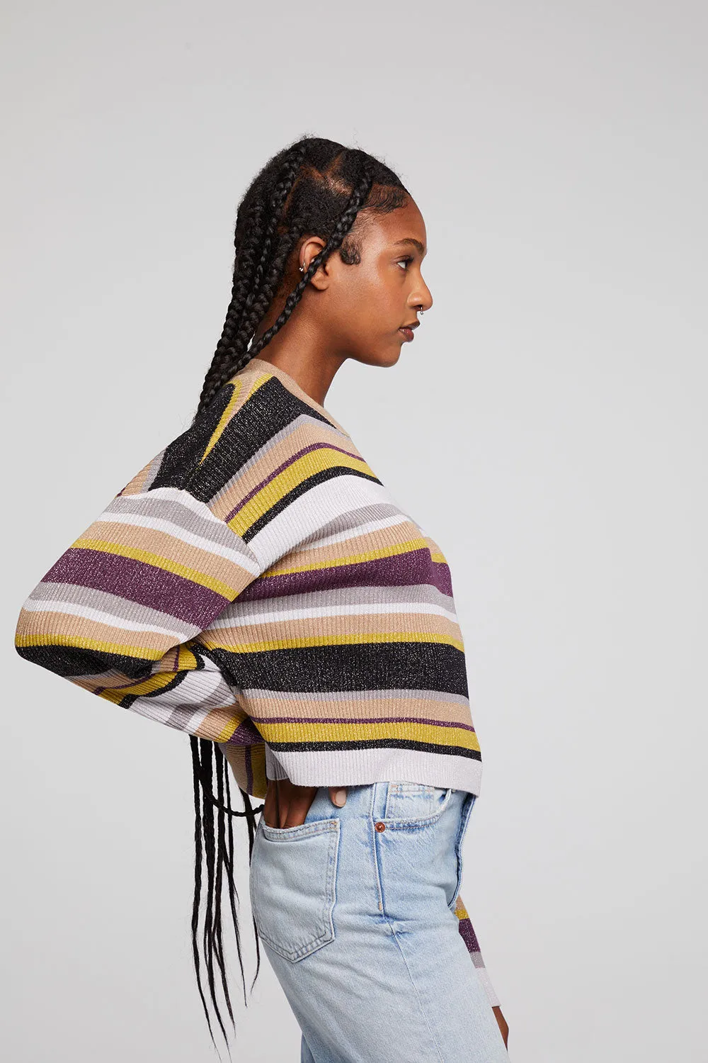 Ramonee Haight Street Stripe Pullover sold by Chaser product image thumbnail 2