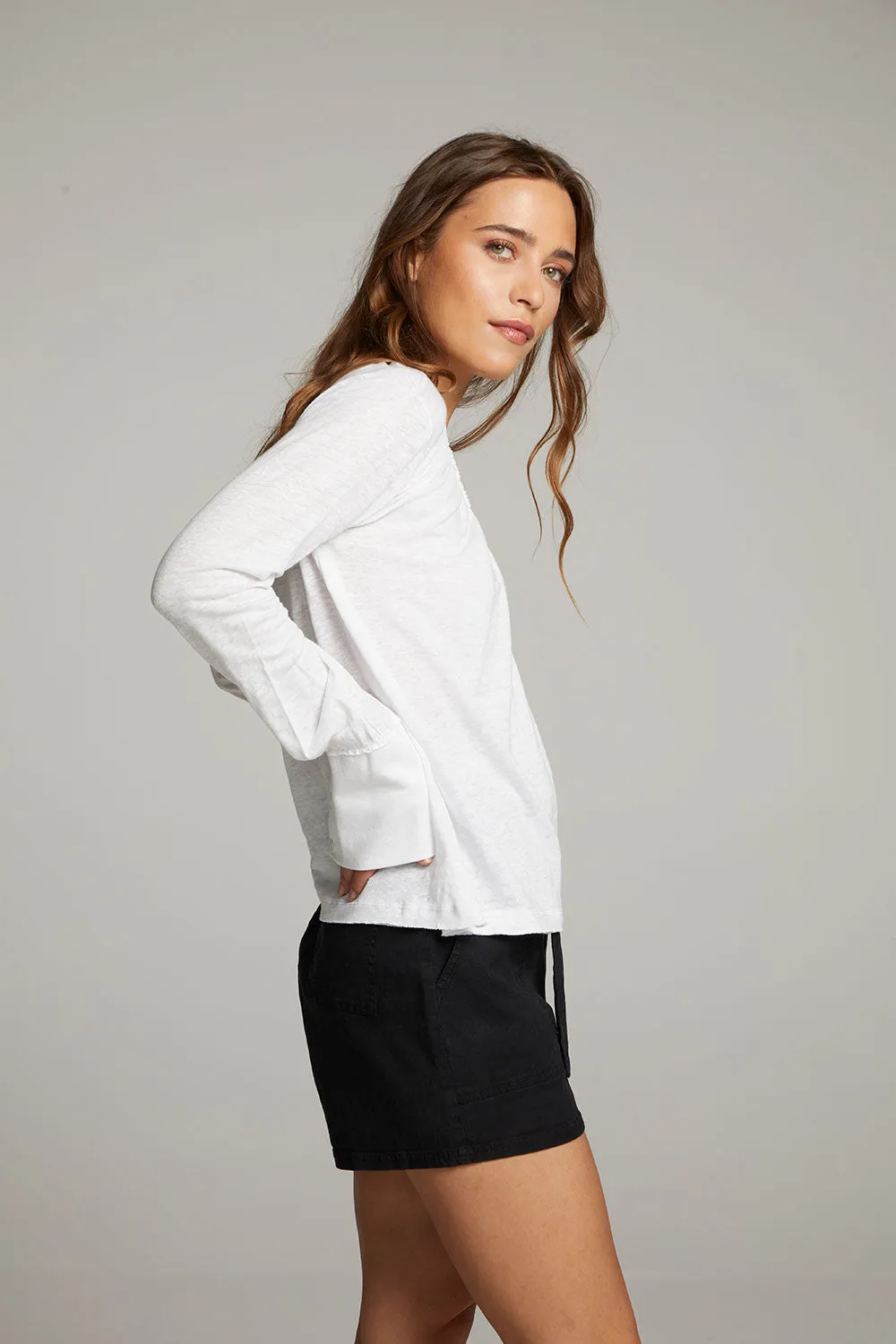 Warren White Blouse sold by Chaser product image thumbnail 3