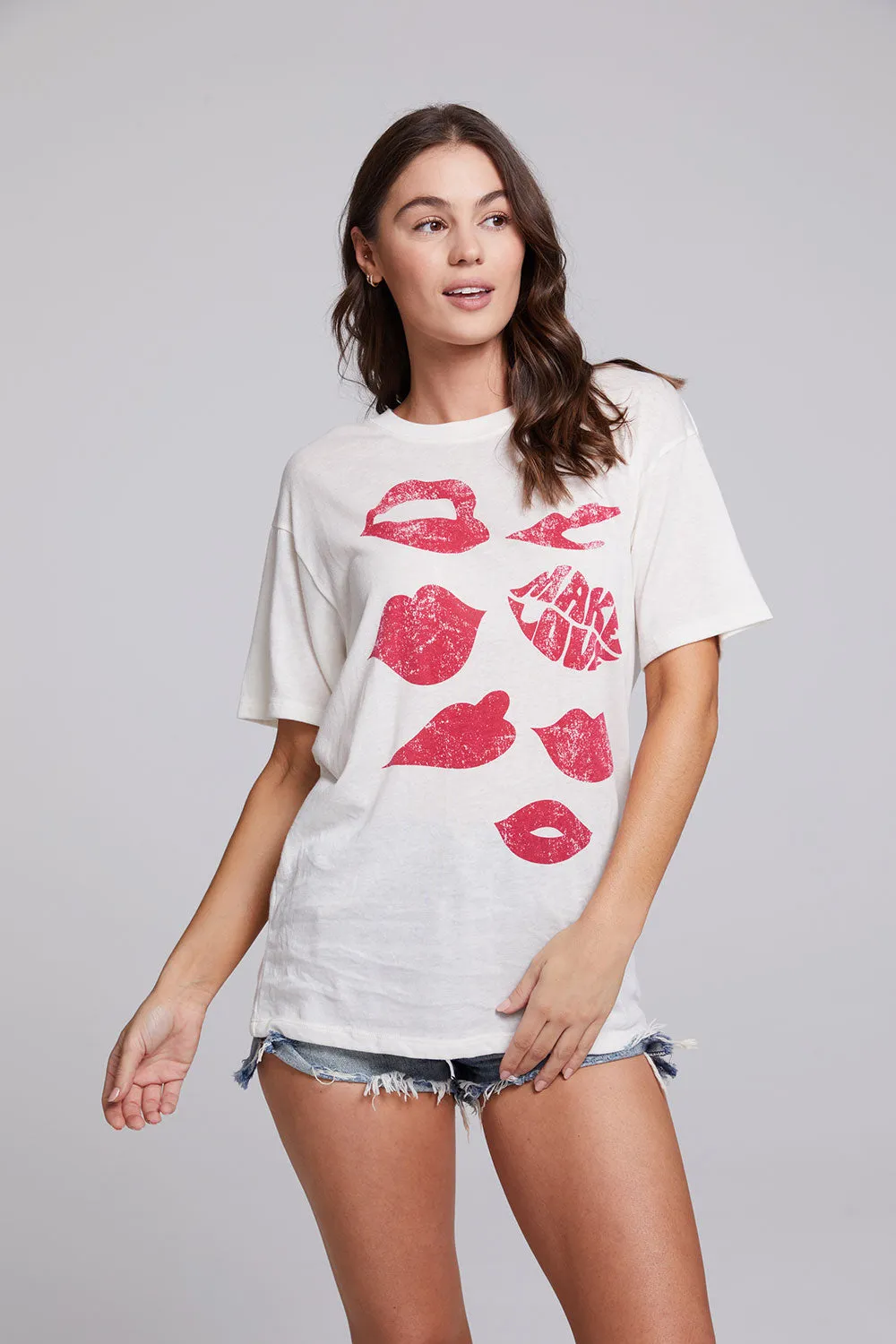 Make Love Tee sold by Chaser product image thumbnail 2