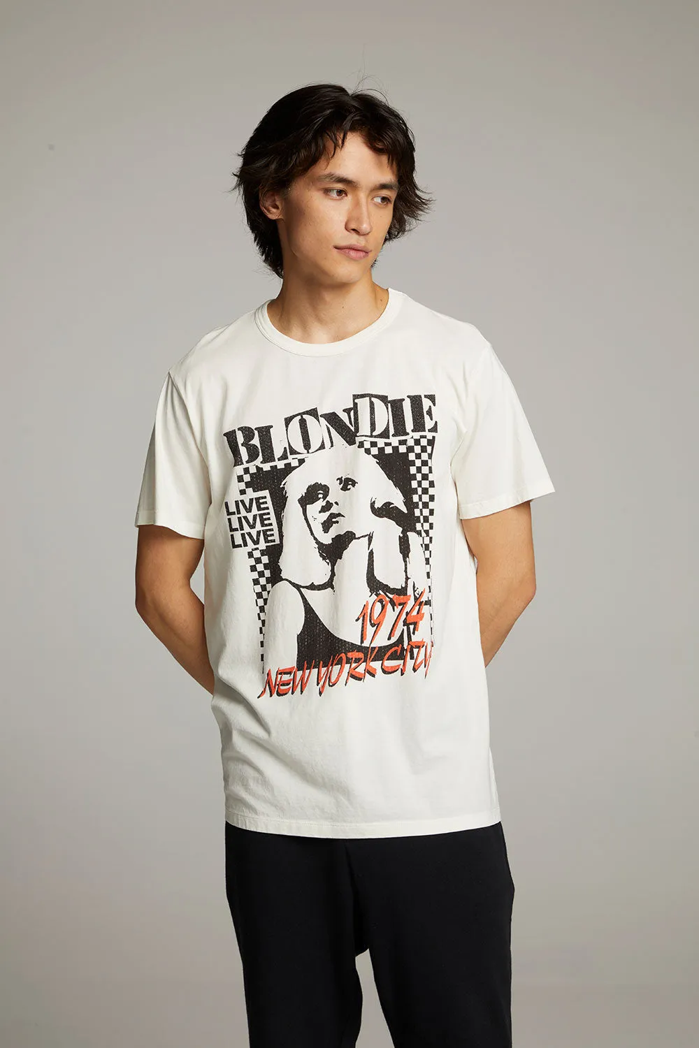 Blondie New York City 1974 Crew Neck Tee sold by Chaser product image thumbnail 2