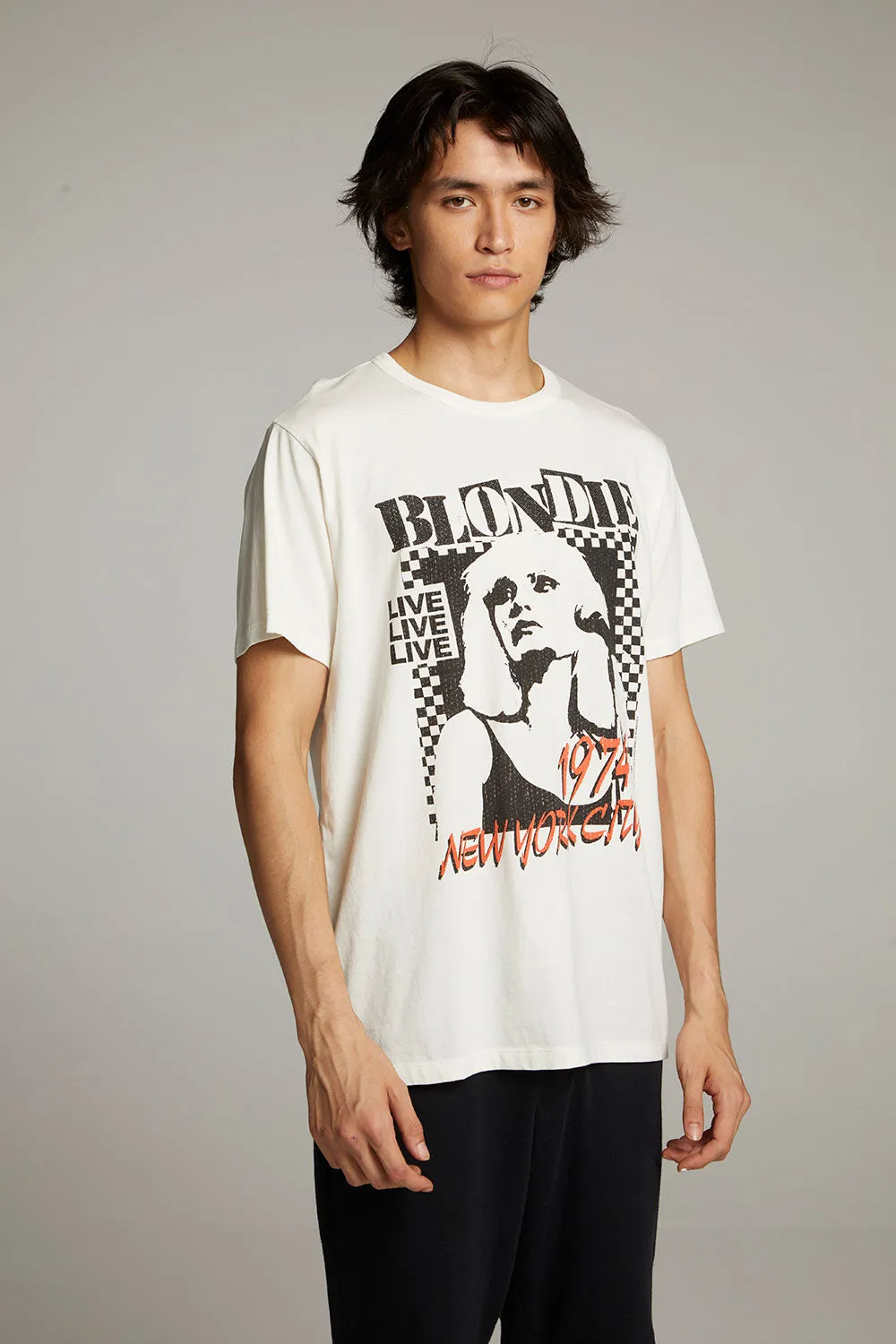 Blondie New York City 1974 Crew Neck Tee sold by Chaser product image thumbnail 3