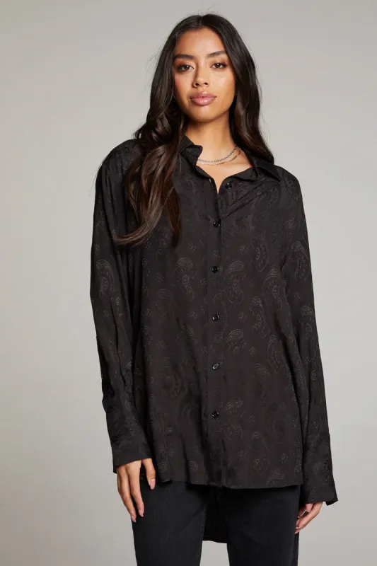 Ruby Licorice Button Up made by Chaser