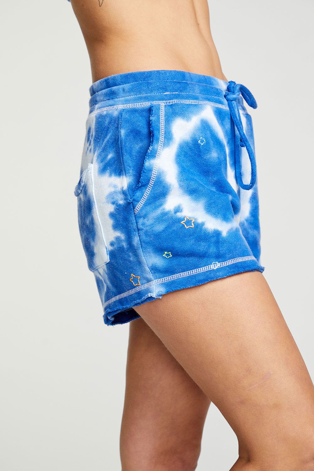 Tie Dye Star Shorts sold by Chaser product image thumbnail 2