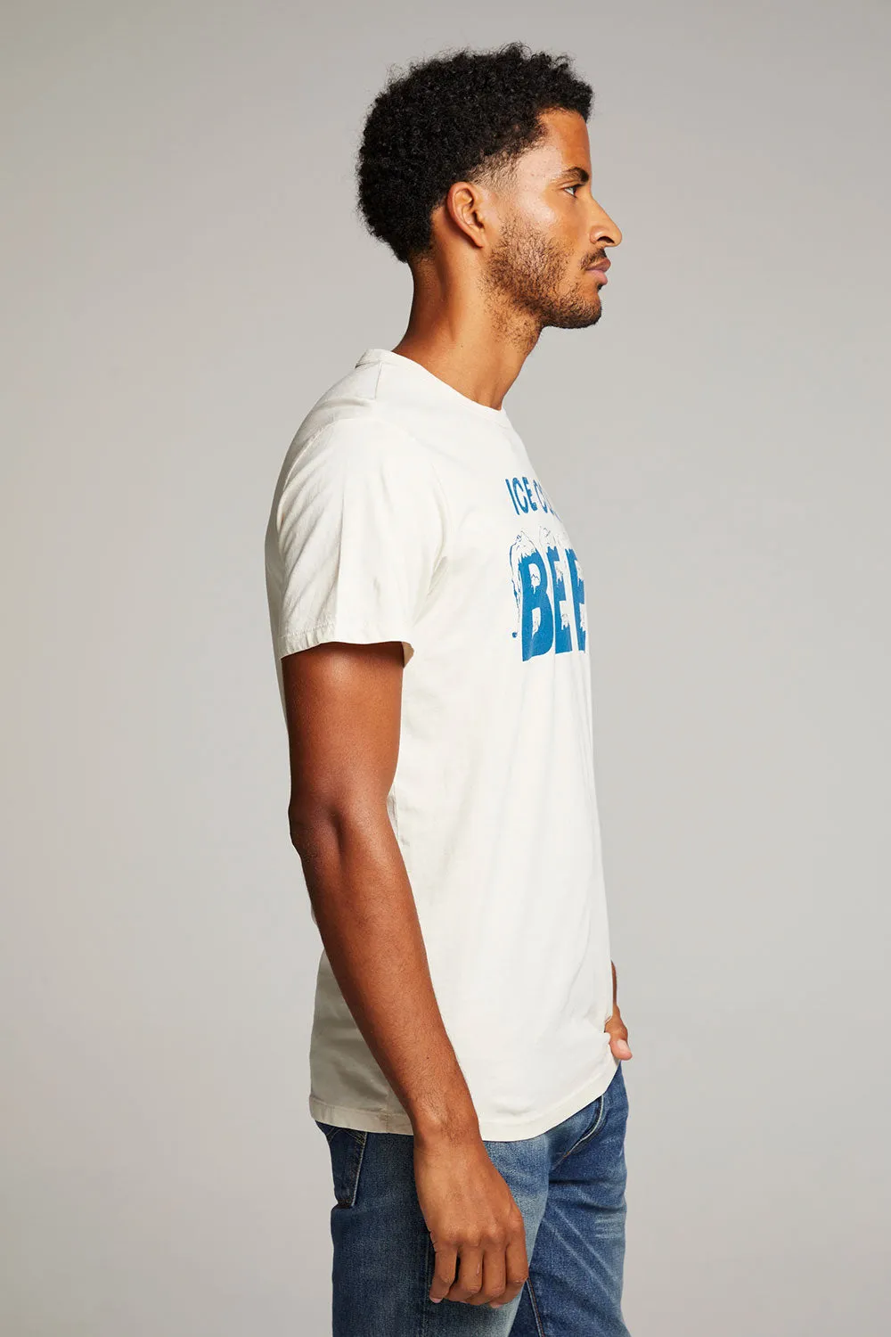 Ice Cold Beer Mens Tee sold by Chaser product image thumbnail 4