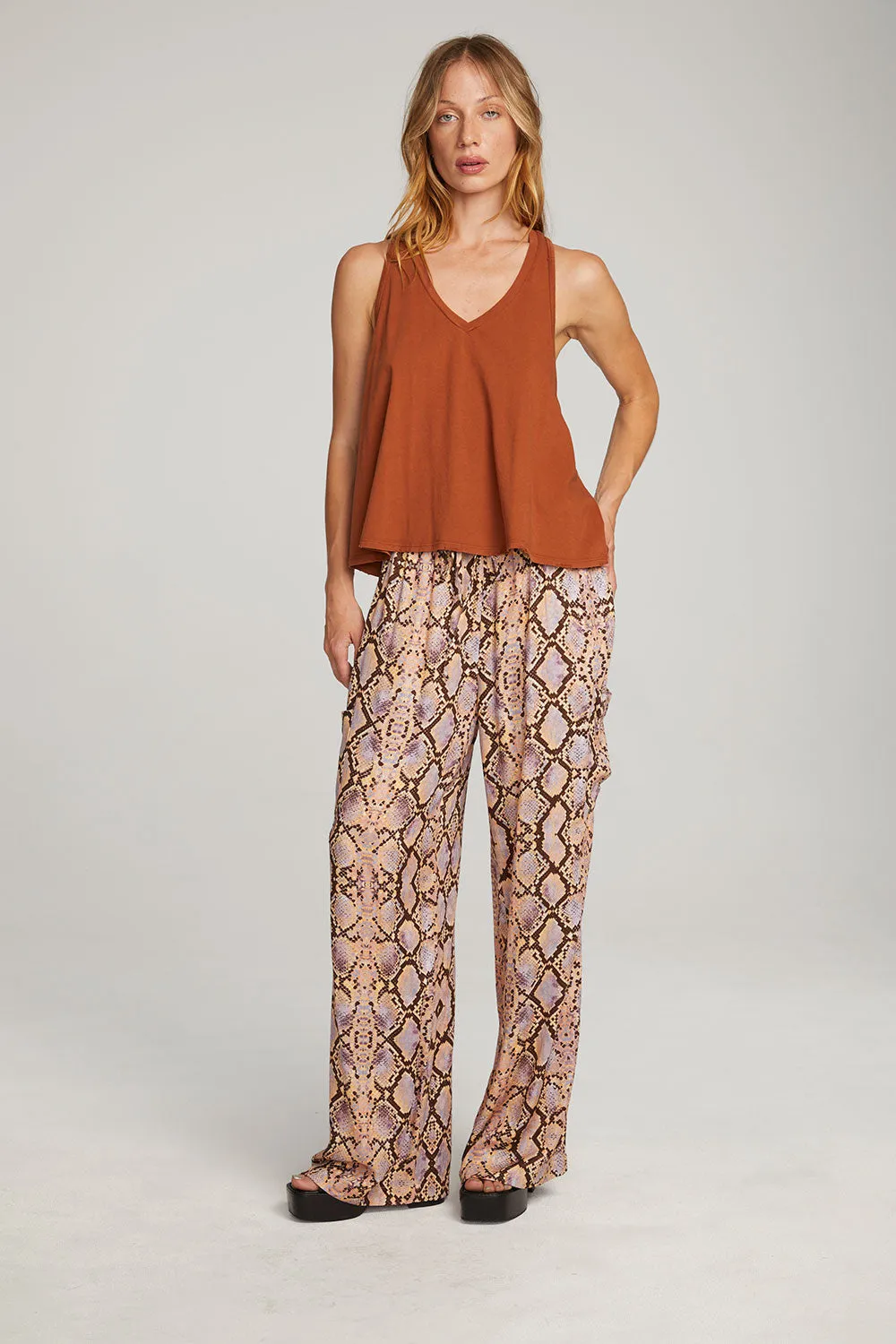 Carmel Whiskey Tank Top sold by Chaser product image thumbnail 5