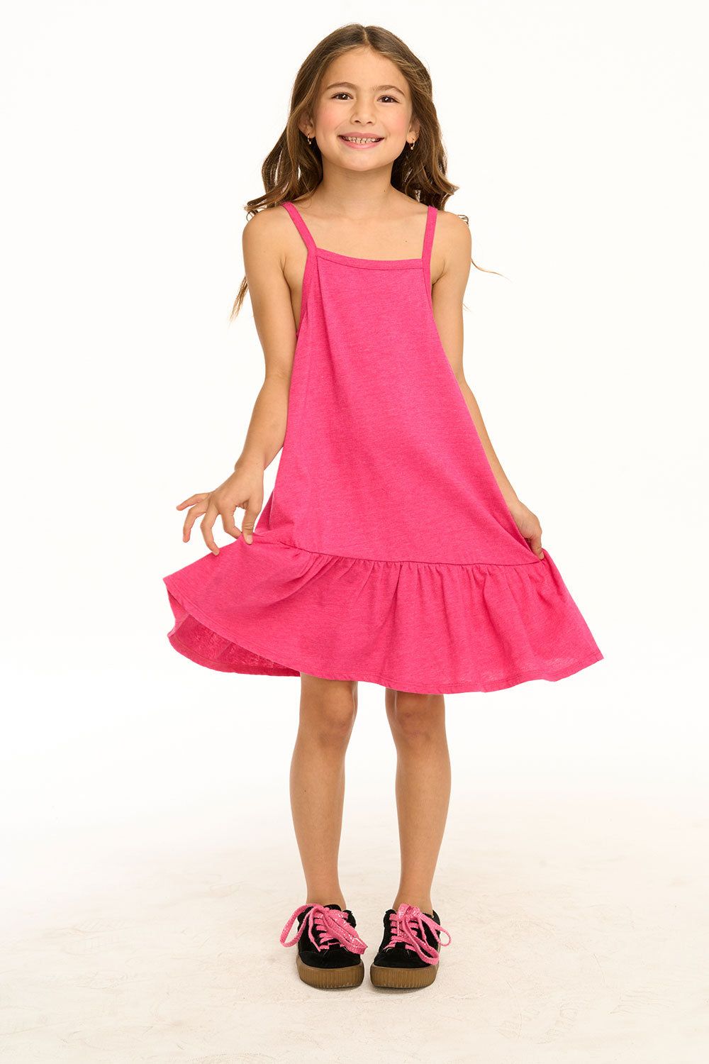 Helena Hot Pink Dress sold by Chaser product image thumbnail 4