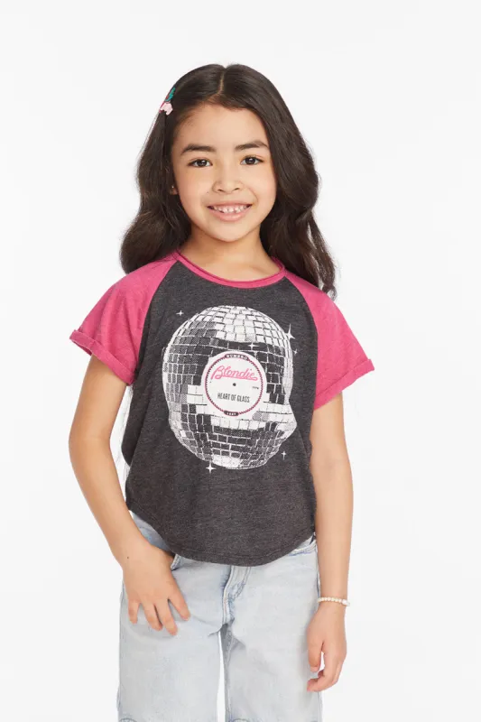 Blondie Heart Of Glass Girls Tee sold by Chaser