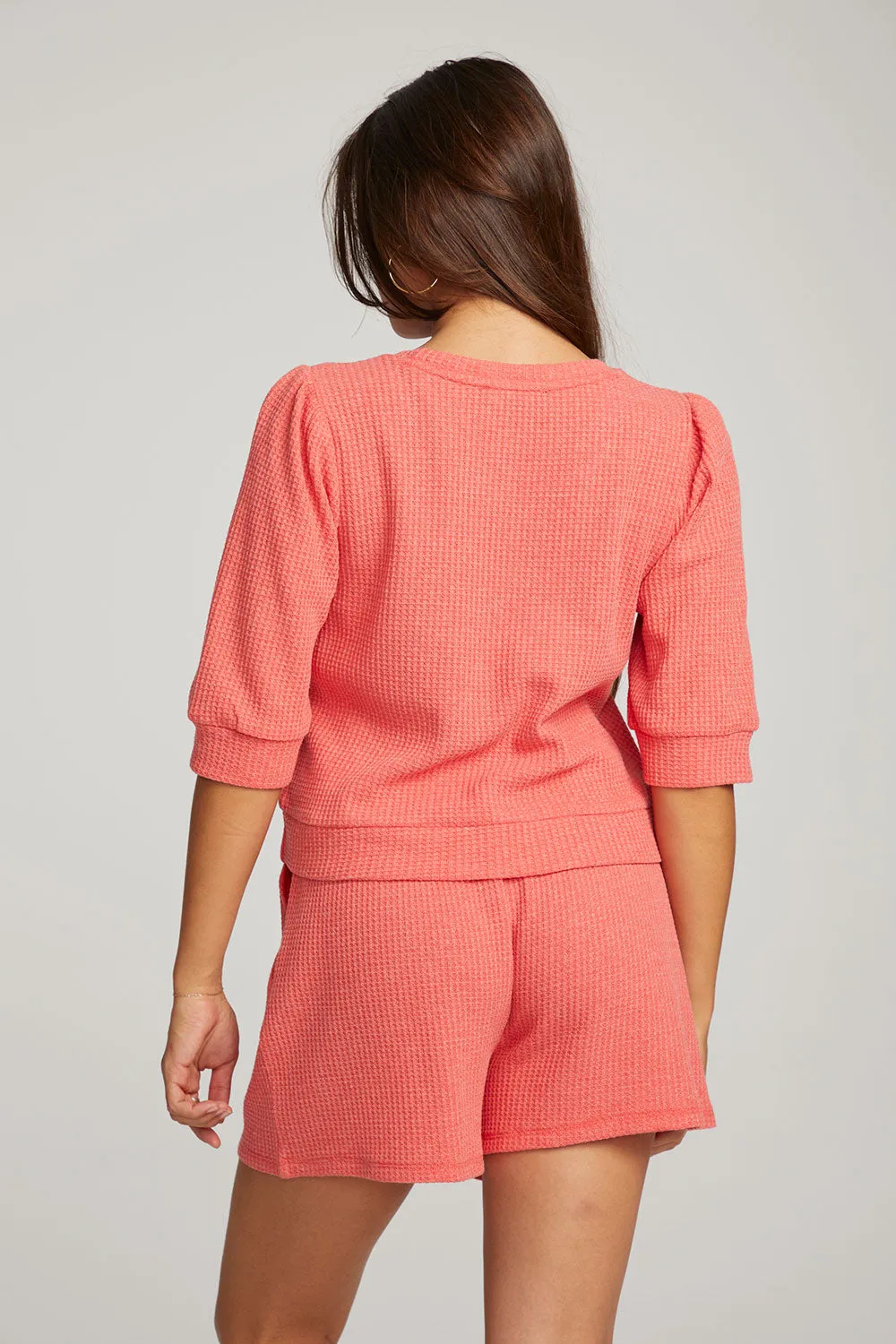 Elyse Flame Red Pullover sold by Chaser product image thumbnail 3