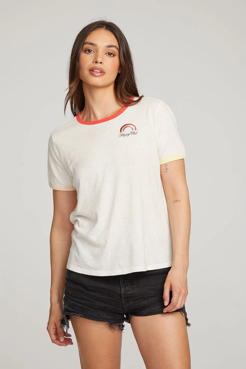 Happy Club Tee sold by Chaser product image thumbnail 2