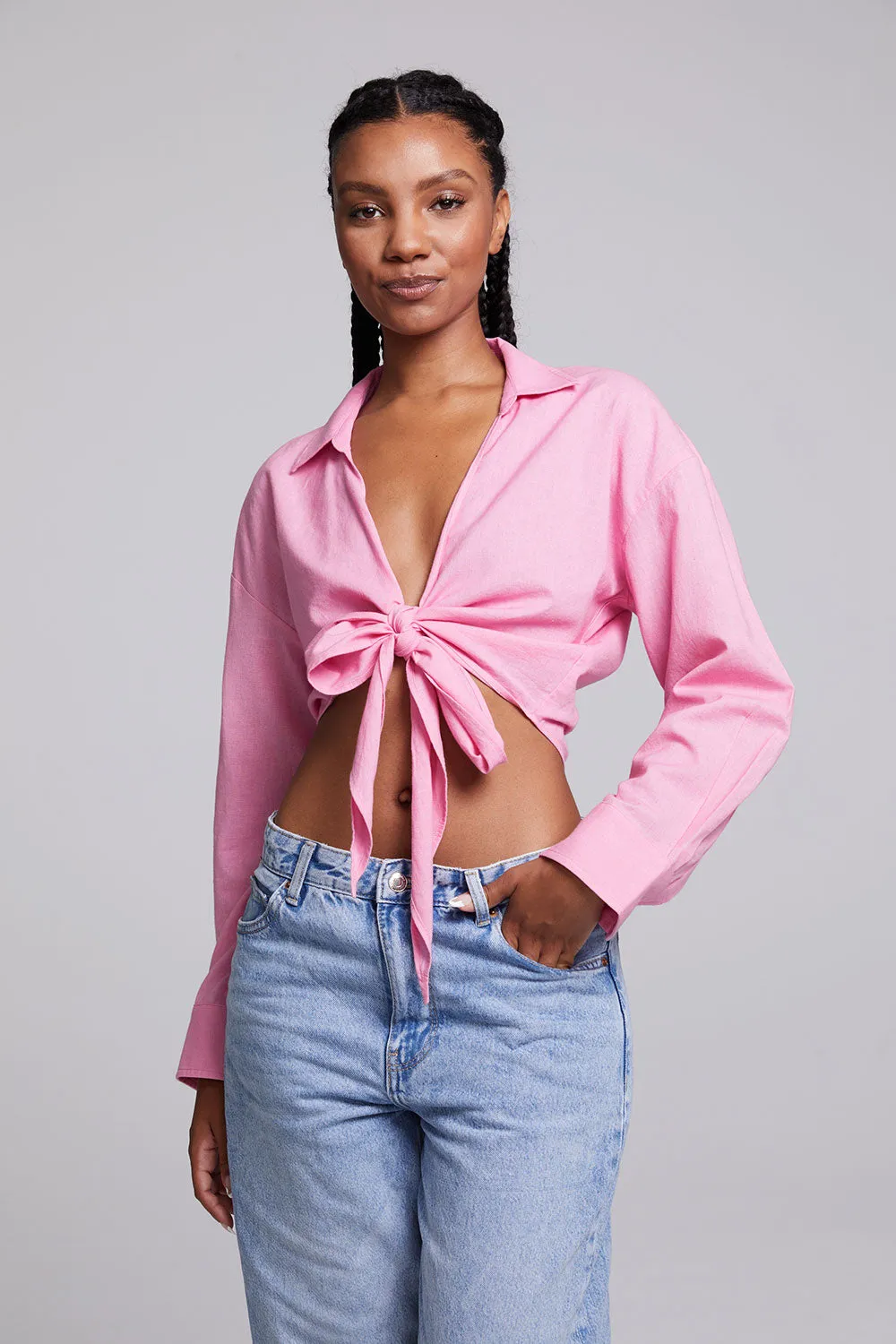 Portofino Rosewater Top sold by Chaser
