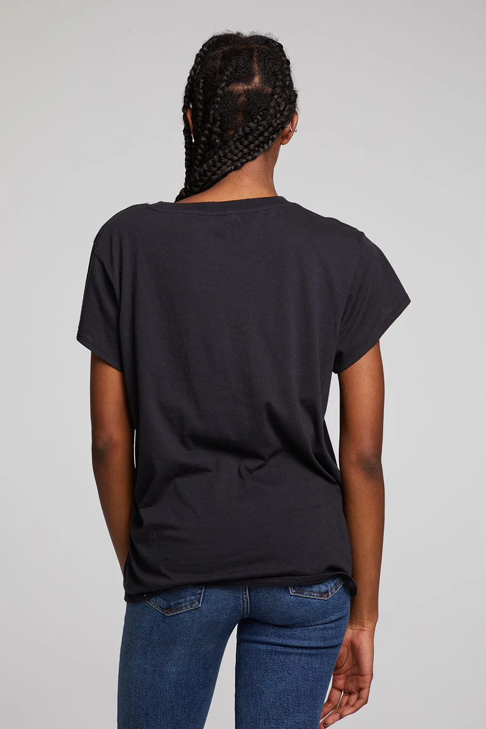 Rhinestone Eagle Tee sold by Chaser product image thumbnail 5