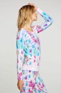 Tie Dye Peace Out Pullover sold by Chaser