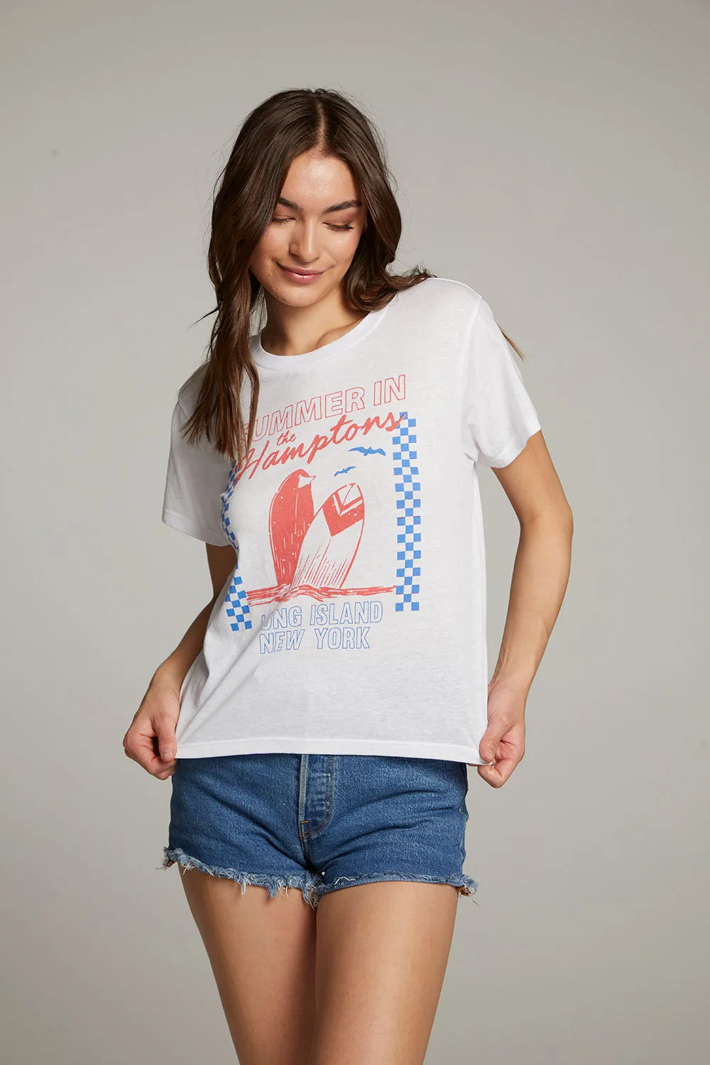 The Hamptons Crewneck Tee sold by Chaser product image thumbnail 2